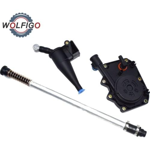 WOLFIGO Crankcase PCV Oil Separator Vent Pipe Hose Cover For BMW E38 E39 540i 740i 740iL 11151705272 11617501563 11151705301