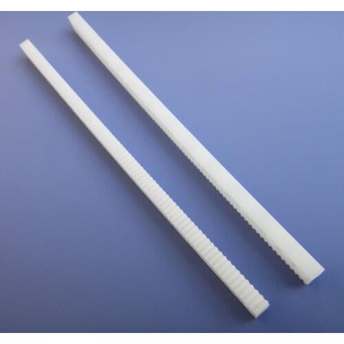 10pics Plastic gear rack pinion rack drive gear sprocket wheel synchronous processing nylon gear