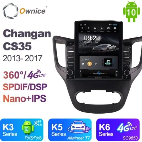 Ownice Android 10.0 Car Radio 8 Core for Changan CS35 2013 - 2017 GPS 2 Din Auto Audio System Stereo Player 4G LTE Tesla Style