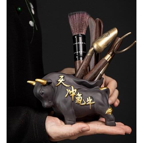 Tea Ceremony Six Gentlemen Tea Accessories Sandalwood Tea Knife Tea Clip Tea Spoon Tea Needle Practical Tea Set Ornaments ZH598