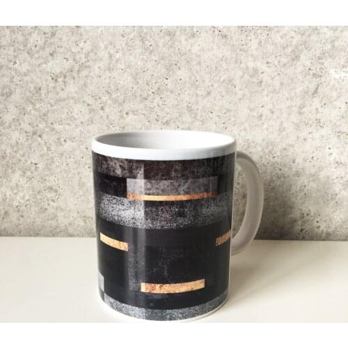 Custog Porcelain Mug Fun Design For Coffee Funny Gifts for Women and Men 12oz Customize Wall