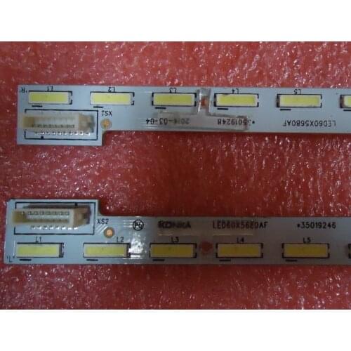 FOR konka LED60X5680AF Article lamp 35019248 35019214 35019246 35019212 1piece=60LED 660MM