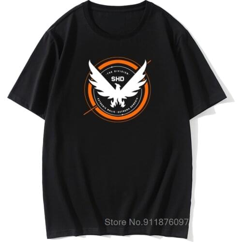 The Division SHD Tshirt Men Tom Rogue 2033 Redux Last Light Epic Game Funny 100 Percent Cotton T Shirt Classic