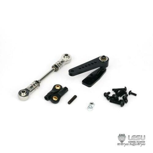 LESU Extended Steering Servo Arm Parts for 4*4 6*4 6*6 DIY 1/14 RC Tractor Truck TH15866