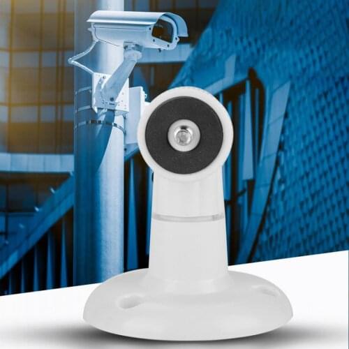 Mini Surveillance CCTV Camera Stand Wall Mount Bracket 360 Degree Rotatable Camera Support Stand 360 Degree Angle Adjustable