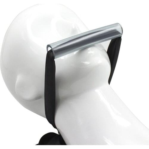Satin Eye Patch Mask Blindfold Mouth Gag Bar Role Play Flirting Role Play for Couple Bar Fun Game BDSM