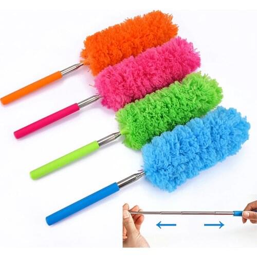 2021 Duster Accessories Microfiber Dusting Brush Extend Stretch Feather Home Dust Cleaner Car Furniture Household Cleaning Brush