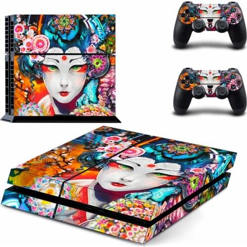 Facebook Style PS4 Skin Sticker for Playstation 4 Console & 2 Controllers Decal Vinyl Protective Skins Style 1
