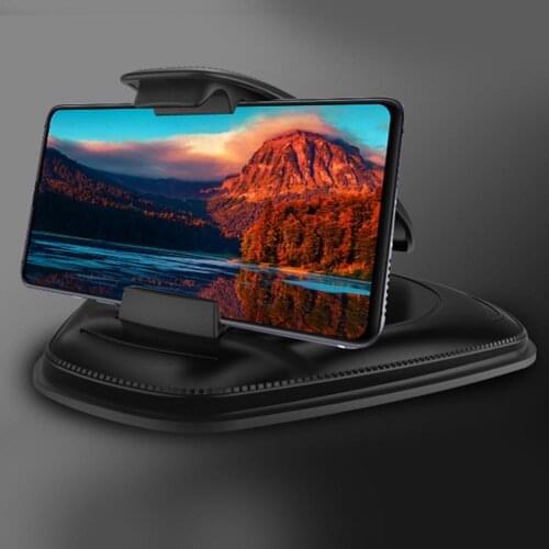 Universal Handfree Car Phone Holder Mount Compatible with All Mobile Phones Auto Vehicle GPS Support Bracket Stand