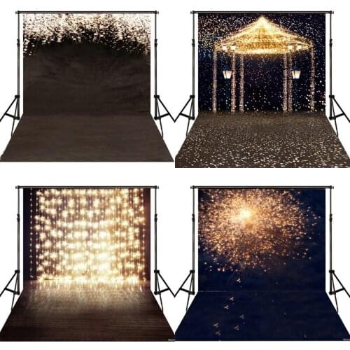 Surprise Moment Photography Vinyl Background Beautiful Lights Night Sky Fireworks Wall Decor Photocall Backdrop For Photo Studio