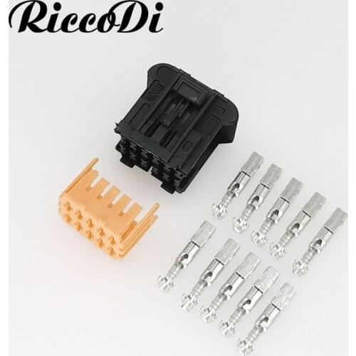 5 Sets 10 Pin Female Male Electrical Automotive Wire Harness Connector For Chevrolet Peugeot 98823-1011