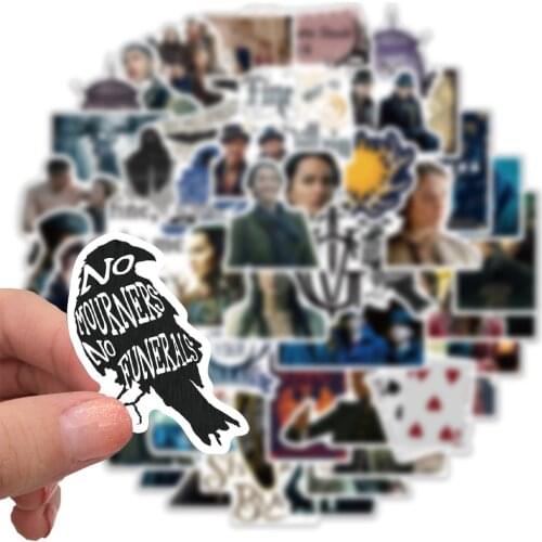 10/50PCS American TV Series Shadow and Bone Stickers DIY Decorative Luggage Laptop Skateboard Phone Case Waterproof Sticker