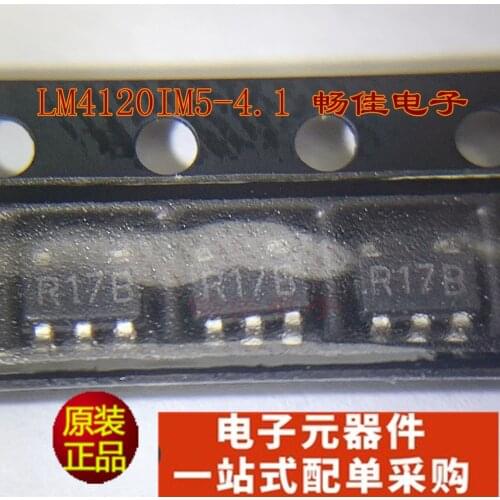 100% New&Original LM4120IM5-4.1 LM4120IM5X-4.1 SOT23-5 :R17B