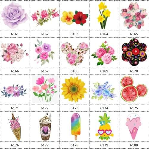 30 Pcs Planar Resin Flatback New Arrival Flower Girl Cartoon Resin for Crafts Jewelry Making Birthday Girl DIY Accessories