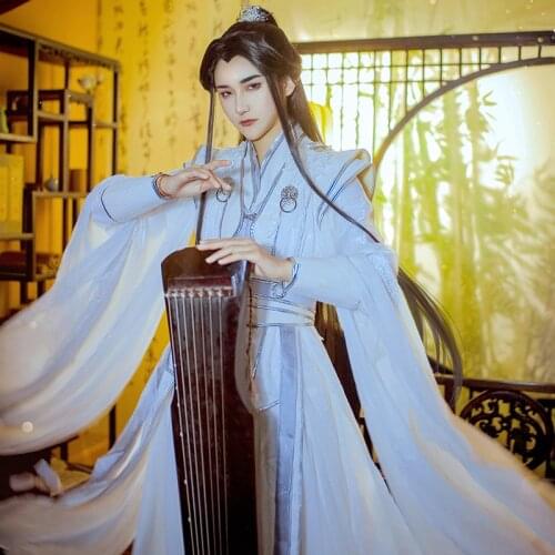 Anime Er Ha Chu Wanning Cosplay Costume Heaven Officials Bless Xie Lian Costumes Chinese Ancient Costumes Hanfu for Men Women