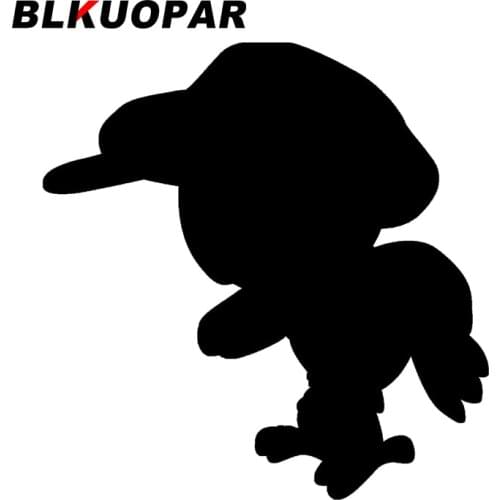 BLKUOPAR for Parrot Kesha Car Stickers and Decals Street Sign Motorcycle JDM Vehicle Creative DIY Helmet Creative Decoration