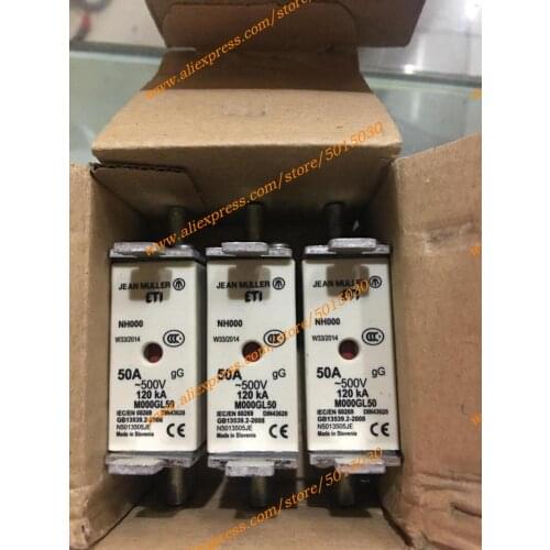 Free Shipping 3NA3820-2C NH000-gG 50A New fuse