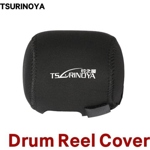 TSURINOYA Fishing Equipment Super Light Drum Reel Cover Fishing Reel Bag Protective Case Storage For Bait Casting Reel