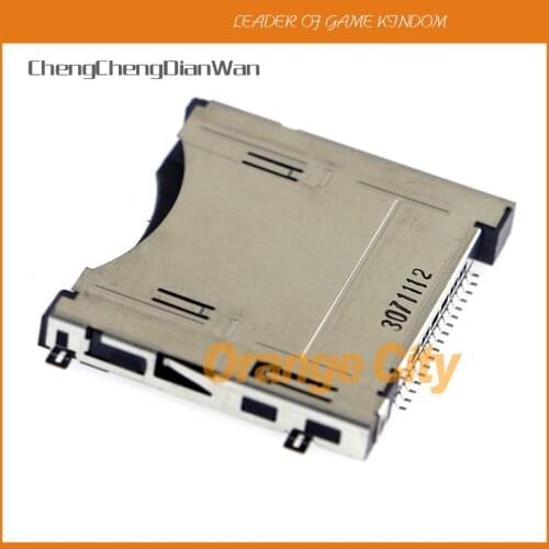ChengChengDianWan Replacement Game Cartridge Slot Card Socket Reader for Nintendo New 3DS Console 10pcs/lot