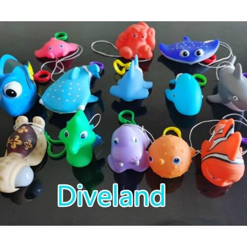 Diver Cylinder Symbol Buoyancy Toys Nemo Diving Toys Accessories Scuba Diving Underwater Balloon Each one with a 50cm Line