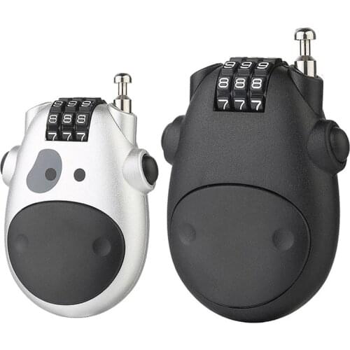 Mini Bicycle Steel Cable Lock Helmet Lock Anti-Theft Scooter Motorcycle MTB Bike Backpacks Safty Password Locks Bike Accessories