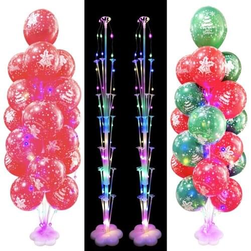 Newest Birthday Balloon Holder Column Balloon Stand Christmas Balloons Birthday Party Decoration Kid Adult New Year Decor ballon
