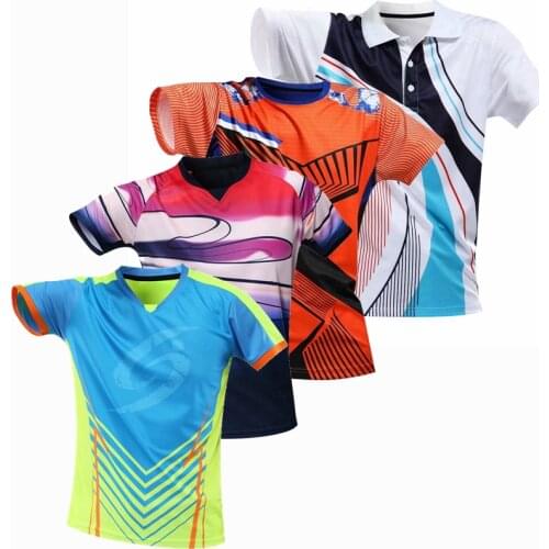 New Tennis shirts Men /Women, Badminton shirt , Table tennis Polo t shirts, Table Tennis Jerseys ,Sports Running shirts