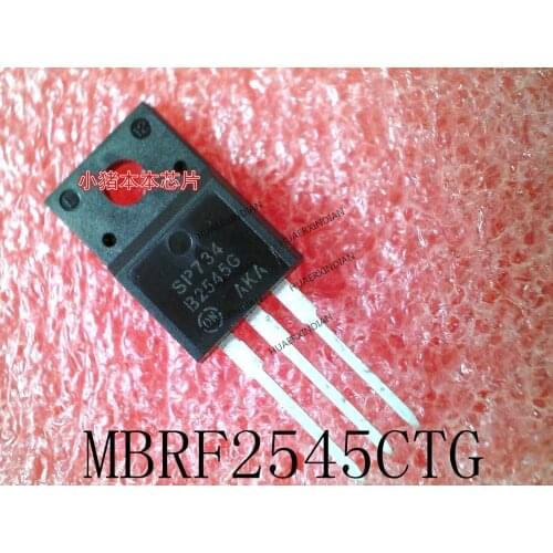New original MBRF2545CTG MBRF2545 B2545G TO-220F High Quality
