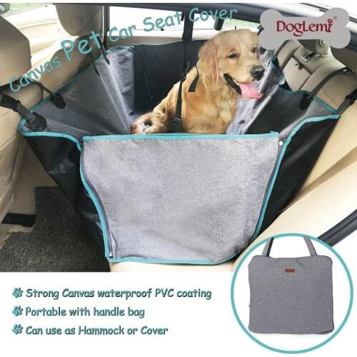 Dog Carriers Waterproof Rear Back Pet Dog Car Seat Cover Mats Hammock Protector Travel Accessories Trunk Mat