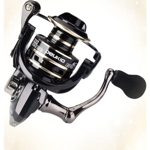 2021 New Fishing Spinning Reel 13+1BB 2000-6000 No Gap Metal Spool Gear Ratio 5.2:1 Reel Carp Fishing Gear Pesca