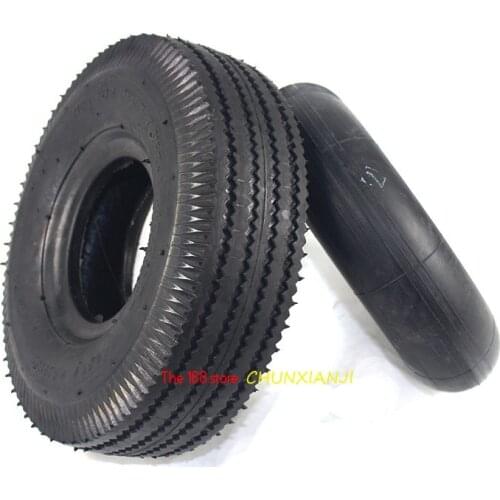 4.10/3.50-4 tyres 4.10-4 3.50-4 tires and inner tube fit electric tricycle, trolley,Electric scooter,warehouse car 10 inch tyre