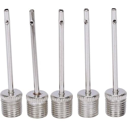 5X Sport Football Basketball Soccer Ball Inflating Pump Needle Adaptor - pack of 5