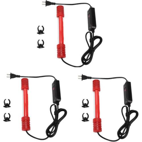 Aquarium Clean Light Fish Tank UV Sterilizer Germicidal Lamp for Pond Filter Tank US Plug 110V