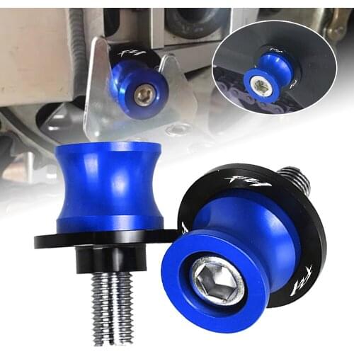 FOR YAMAHA FZ1 FZ 1 FZ-1 2006 2007 2008 2009 2010 2011 2012 2013-2015 Motorcycle Aluminum Swingarm Spool 6MM Stand Screws Slider