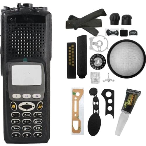 Full-Keypad keyboard Repair Case Housing for Motorola Walkie XTS5000 Model3 Two Way Radios-VBLL
