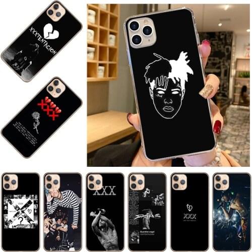 XXXTentacion SAD Case For iPhone 12 11 Pro X XR XS Max 8 7 6 6S Plus 5S SE2020 Cover Soft TPU Clear Silicone Phone Case Capa