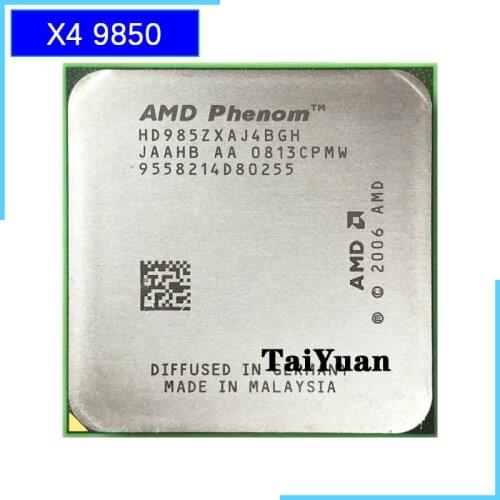 AMD Phenom X4 9850 985Z 2.5 GHz Quad-Core CPU Processor HD985ZXAJ4BGH/HD9850XAJ4BGH Socket AM2