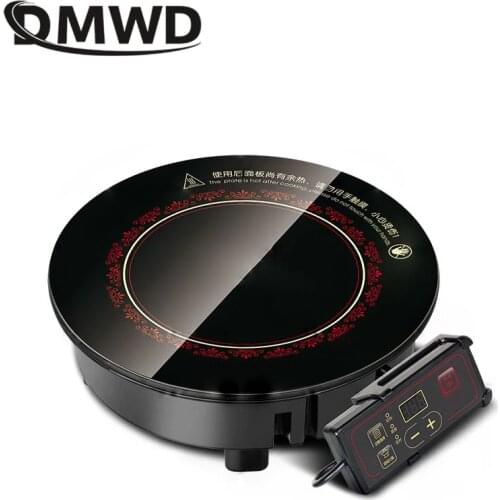 DMWD Home Waterproof Mini Induction Cookers 220V Hot Plate For DIY Hotpot Tea Water Heater Kitchen Cooktop Oven 900W