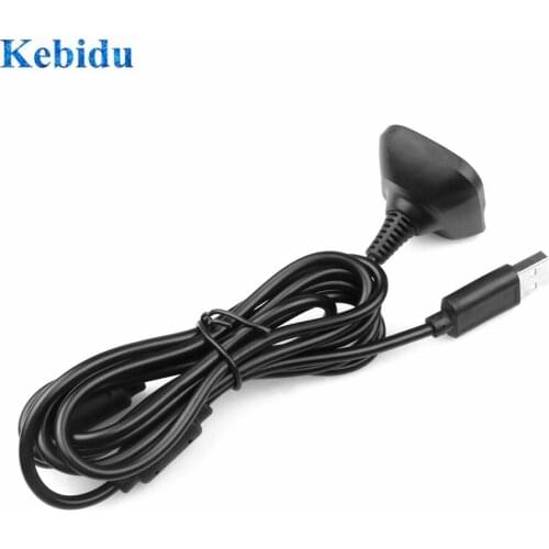 KEBIDU For Xbox 360 Wireless Remote Controller 1.8m USB Charger Cable Charging Cable Adapter for Xbox 360 Replacement Cables