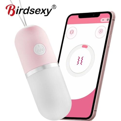Mini Bullet Vibrator G Spot Stimulator Clitoral Sex Toys Bluetooth Dildo Vibrator For Women USB Charge 20 Speed Strong Vibration
