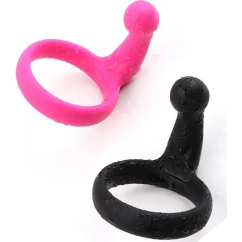 Silicone Cock Ring Penis Enhance Erection Male Circumcision Delay Sex Toys For Men Cockring Ball Lock Scrotum Rings Sex Shop Hot