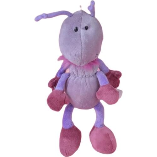 25cm Purple Color Ants Stuffed Plush Toy Soft Doll Animals Girls Baby Kids Birthday Gift