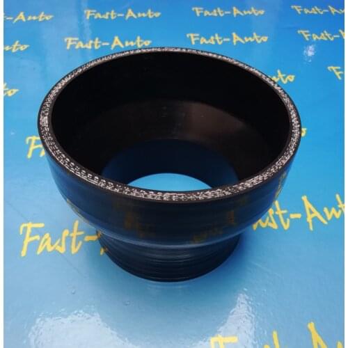76MM-102MM ID 3 " TO 4 " inch straight silicome hose reducer coupler universal black