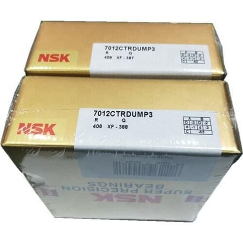 NSK Brand 1pcs 7002 7002C 2RZ P4 DF A 15x32x9 15x32x18 Sealed Angular Contact Bearings Speed Spindle Bearings CNC ABEC-7