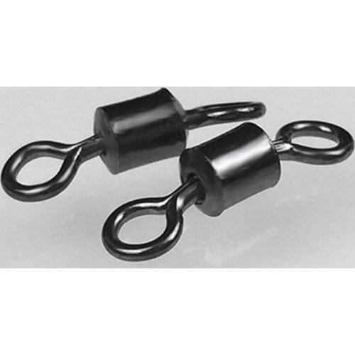 None 100pcs/lot Ball Bearing Fishing Rolling Swivel Solid Rings Connectors