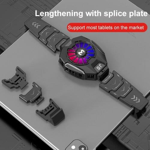 Universal Tablet Mobile Phone Cooling Fan Radiator Turbo Hurricane Game Cooler Cell Tablet Phone Cool Heat Sink For IPhone Vivo