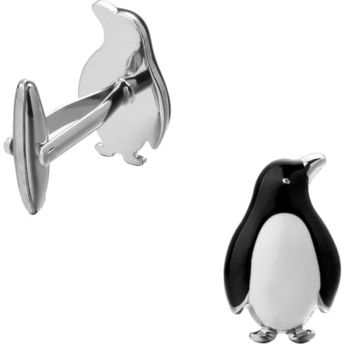Upscale French Cufflinks animal model Penguin Cufflinks Shirt Mens Clothing accessories