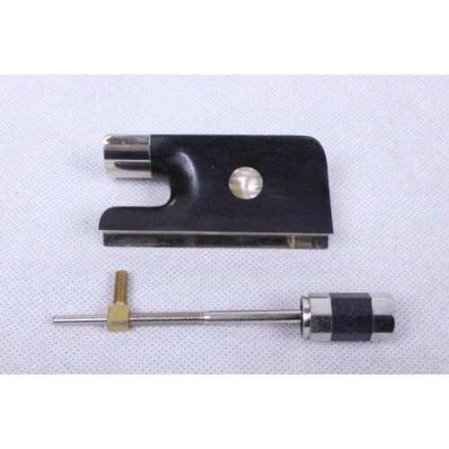 Yinfente 16 Inch Viola Bow Frog Ebony Wood Eye Inlay Viola Bow parts & accessories