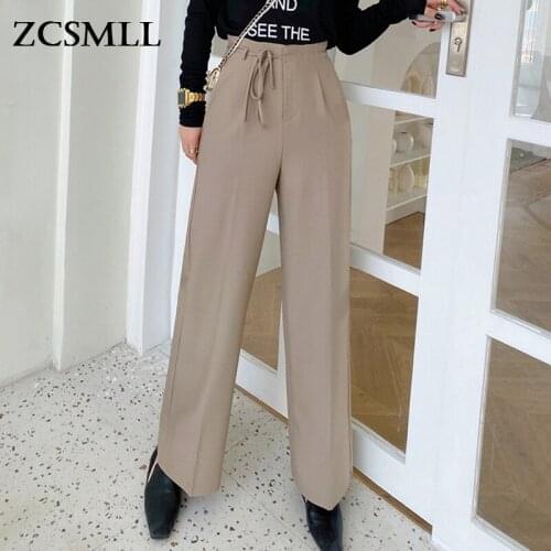 ZCSMLL Women's Straight Trousers