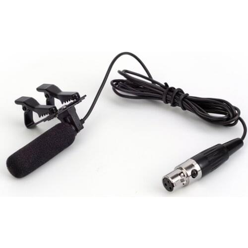 Long Distance Sound-absorbing !! Professional 3Pin Lapel Mini Condenser Microphone for AKG Wireless Transmitter mini 3-Pin XLR